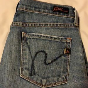 Low Waist Cropped Citizens of Humanity Jeans